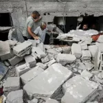 مصرع 6 أشخاص بينهم أطفال وإصابة 15 آخرين جراء انهيار مبنى tragically في مدينة غزة