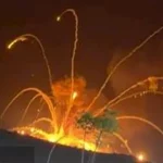 انفجار مدوي في مستودع ذخيرة بالعيس بريف حلب عقب قصف عنيف لطائرات مجهولة الهوية
