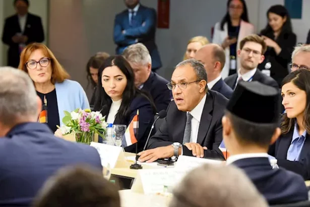 وزير الخارجية يستضيف مائدة مستديرة رفيعة المستوى حول التعافي المبكر في غزة