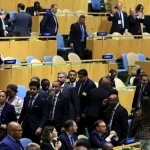 انسحاب وفود خلال كلمة رئيس الوزراء الإسرائيلي في الأمم المتحدة.. ونتنياهو يعلق- فيديو
