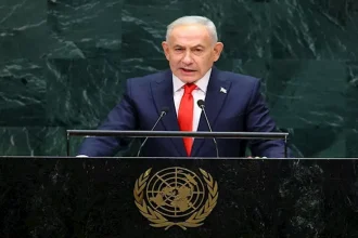 نتنياهو يهاجم المتظاهرين في الشوارع المحيطة بمقر الأمم المتحدة.. فيديو