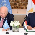 وزير الخارجية يوقع مذكرة تفاهم مع تحالف الأمم المتحدة للحضارات