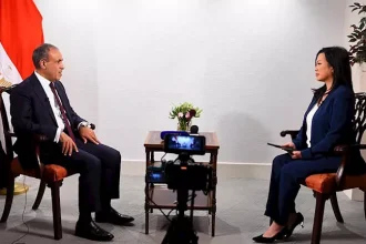خلال زيارته إلى نيويورك.. بدر عبد العاطي يجري لقاءً إعلاميًا مع "CGTN" الصينية