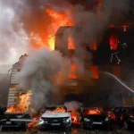 أكاديمية العلوم في أوكرانيا تتعرض لهجوم بطائرات مسيّرة روسية نفاثة
