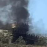 مستوطنون يحرقون منزلين في جنوب نابلس