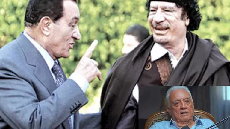 "رئيس مصر ميصليش وراء رئيس ليبيا".. سامح فهمي يكشف لغز 11 سنة زيارات مبارك السرية للقذافي