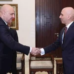السفير تميم خلاف يقدم أوراق اعتماده للرئيس اللبناني جوزيف عون