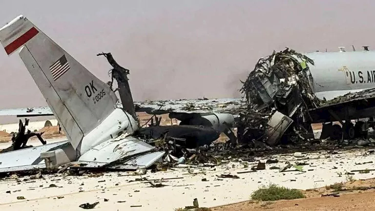معظمها تحول إلى خردة.. أمريكا خسرت 82 مقاتلة ومسيّرة خلال حرب إيران
